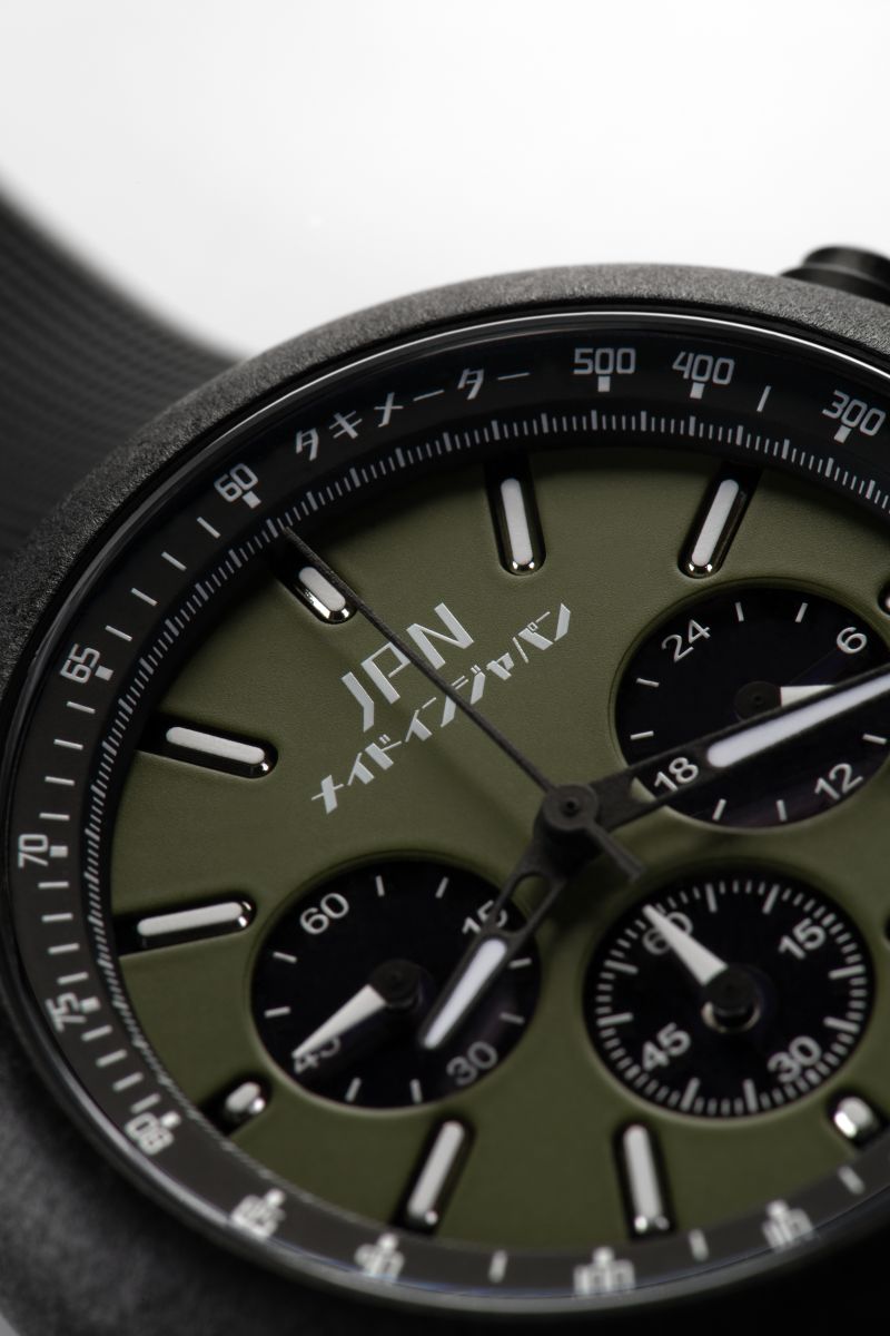 JPN 130R Colors Limited Moss Green Watch - BangOn