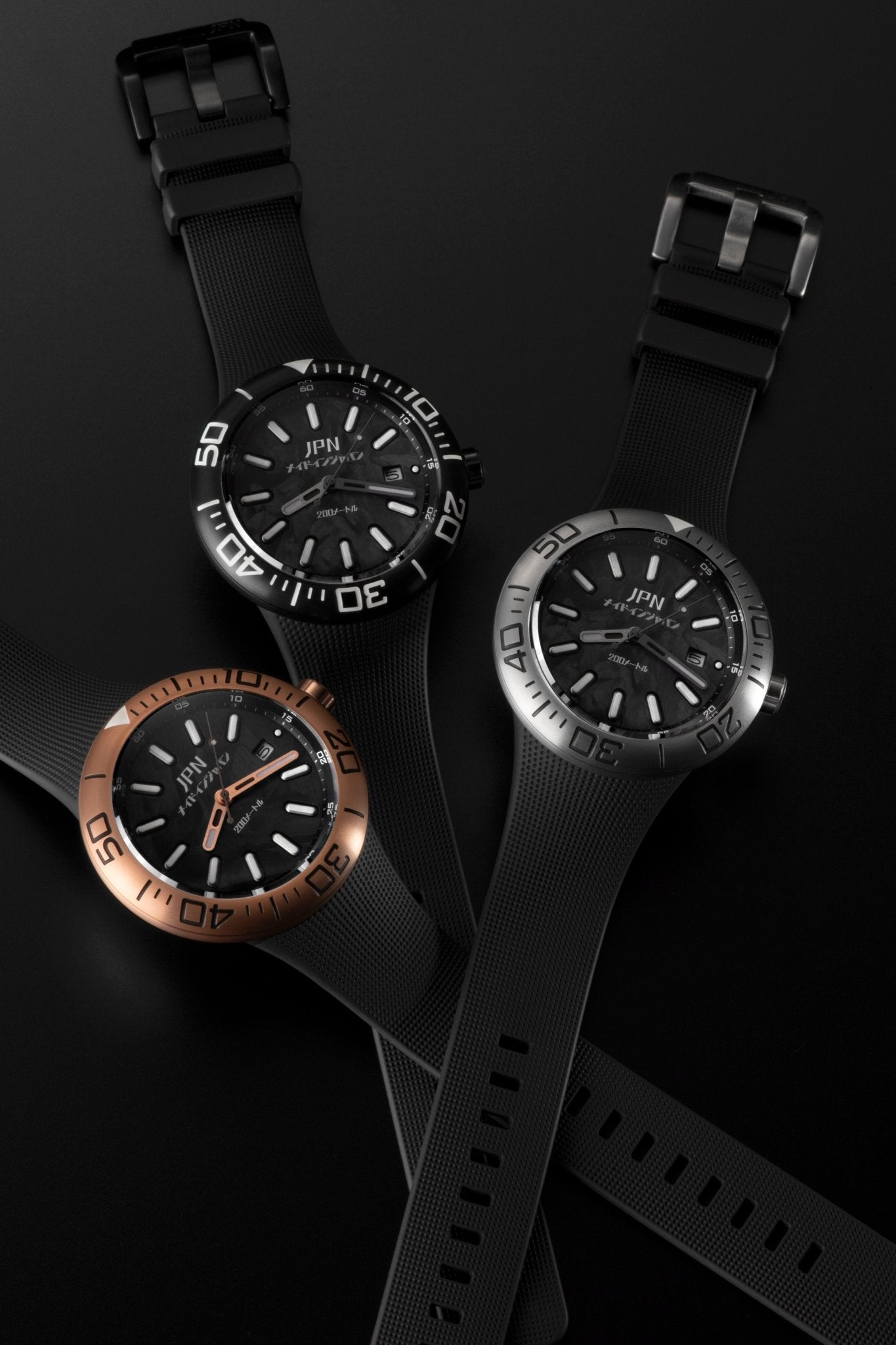 JPN SHINKAI BLACK Watch - BangOn