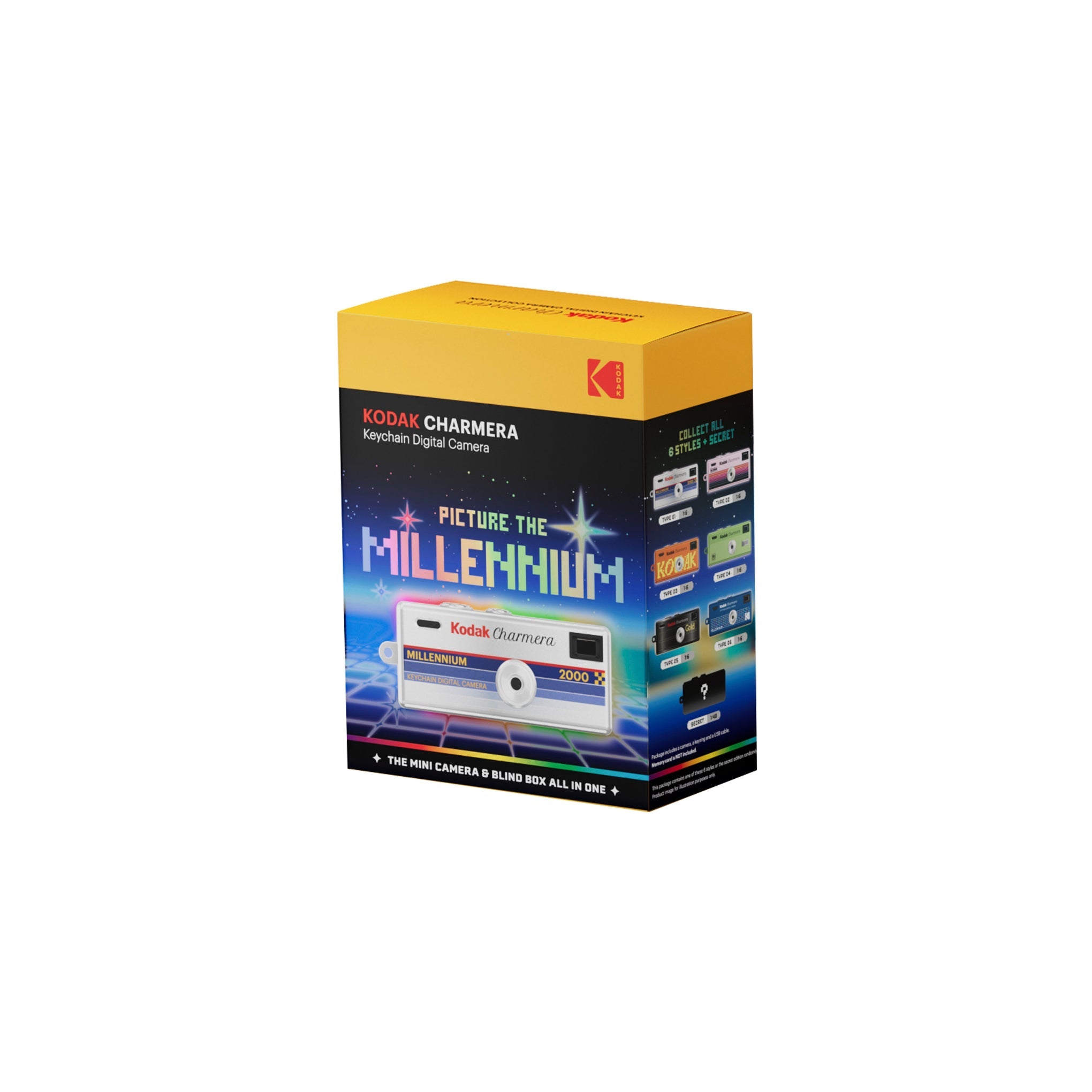 KODAK CHARMERA Keychain Digital Camera Blind Box MILLENNIUM