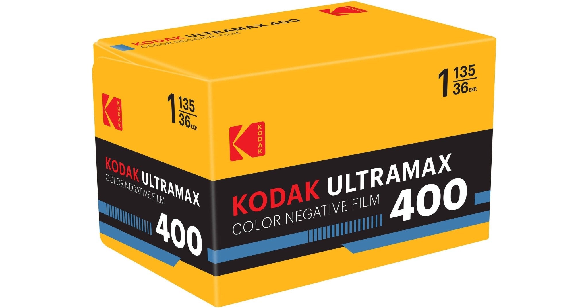Kodak Eastman Ultramax 400 35mm Camera Film - 36 Exp