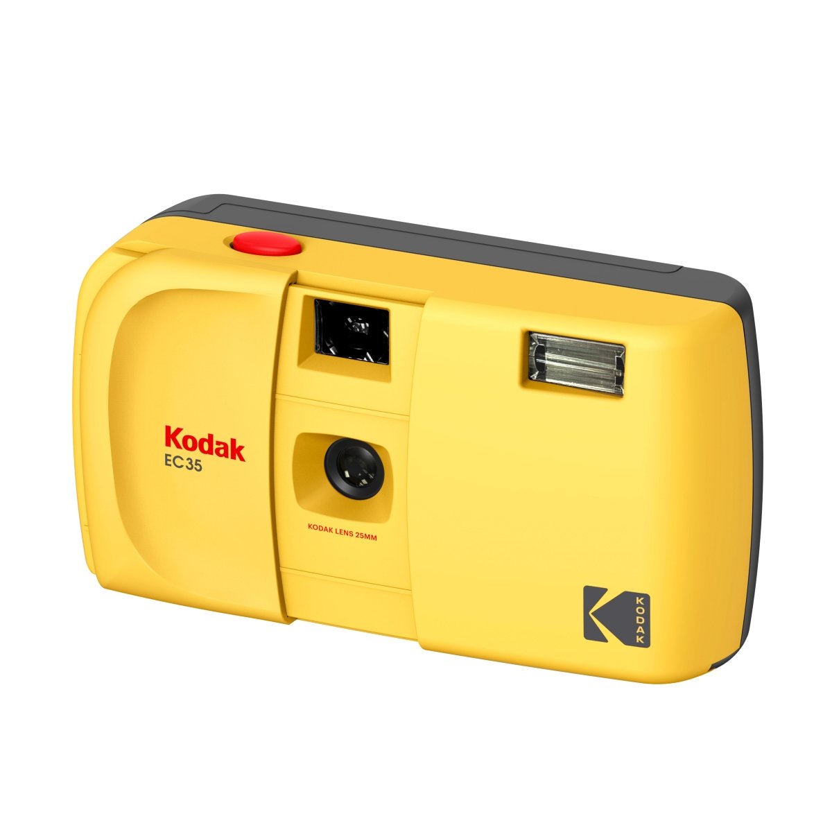 KODAK EC35 35mm Film Camera -Butter Yellow - BangOn