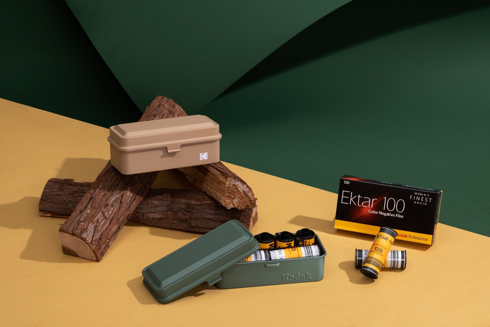 KODAK Film Case (120/135) Olive - BangOn