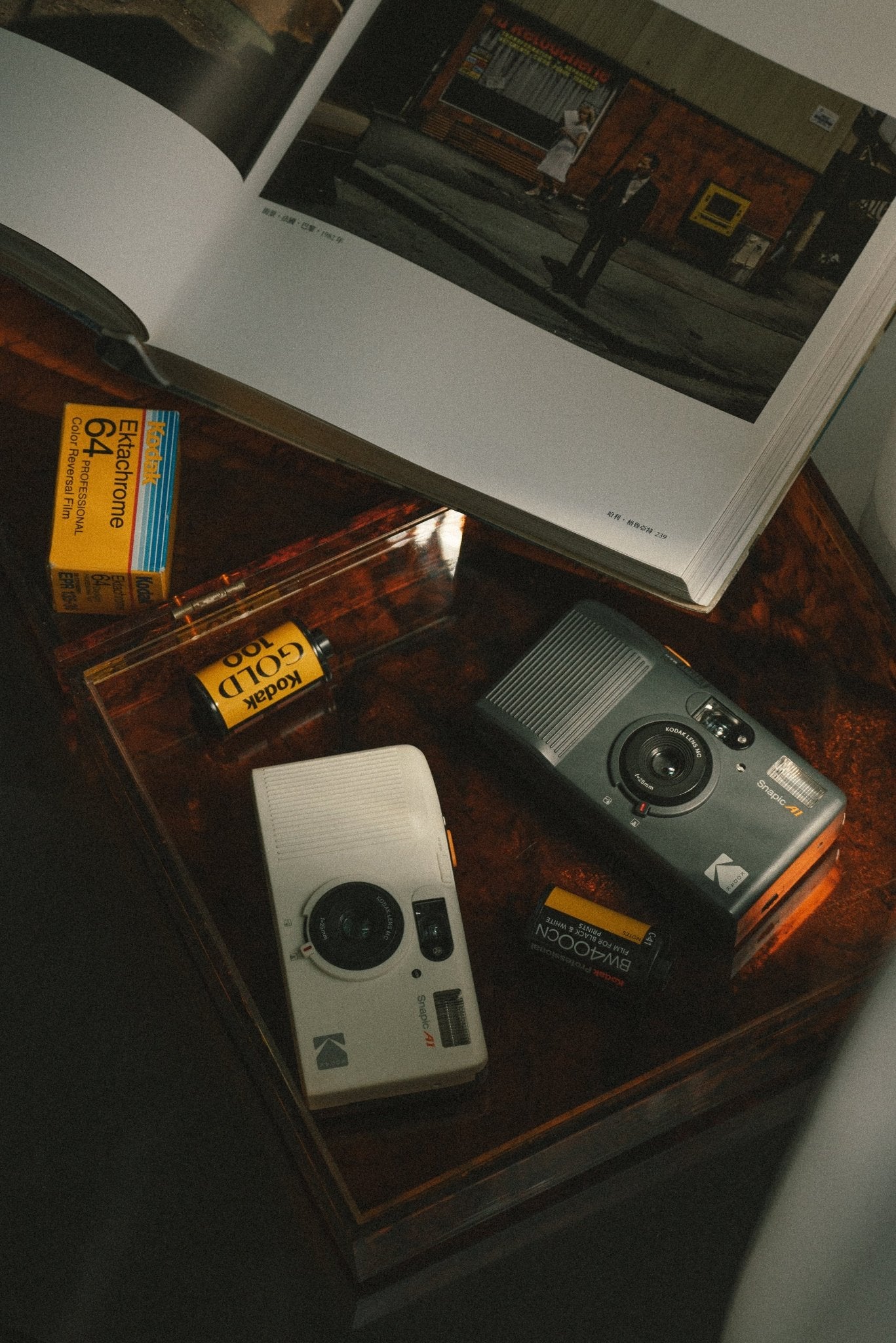 KODAK Snapic A1 35mm Film Camera Ivory White - BangOn