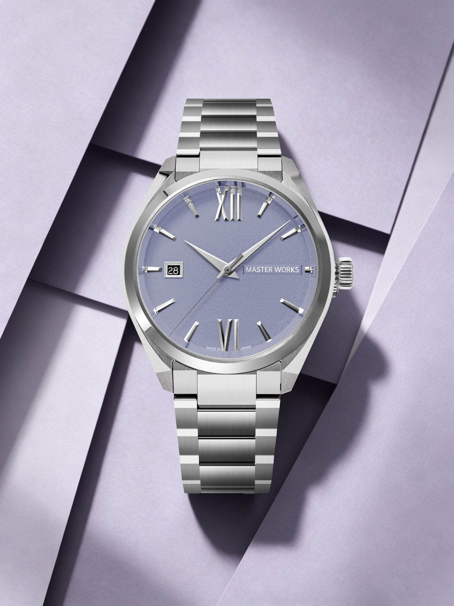Master Works MW31 Automatic Watch - Noble Wisteria - BangOn
