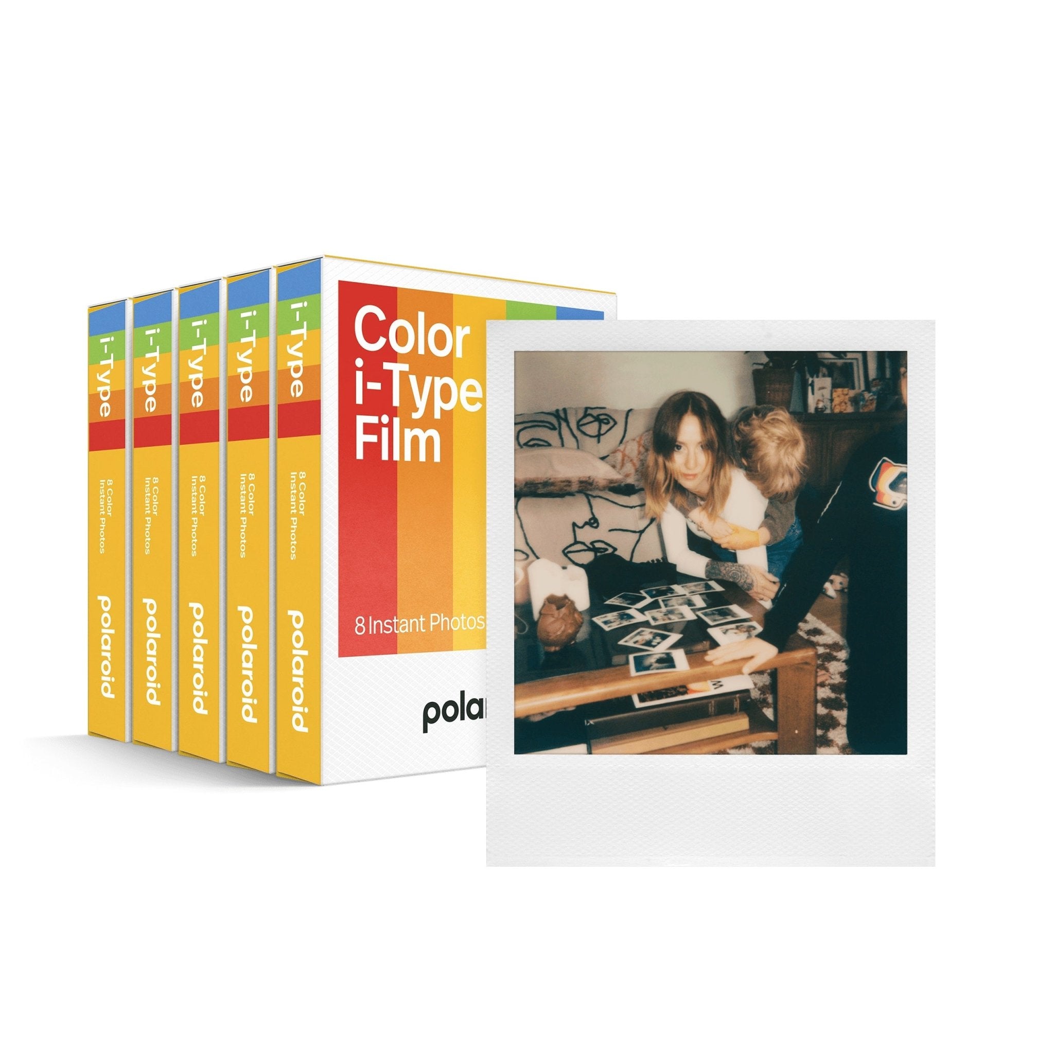 Polaroid Color Film for I - TYPE Five Pack Accessory - BangOn