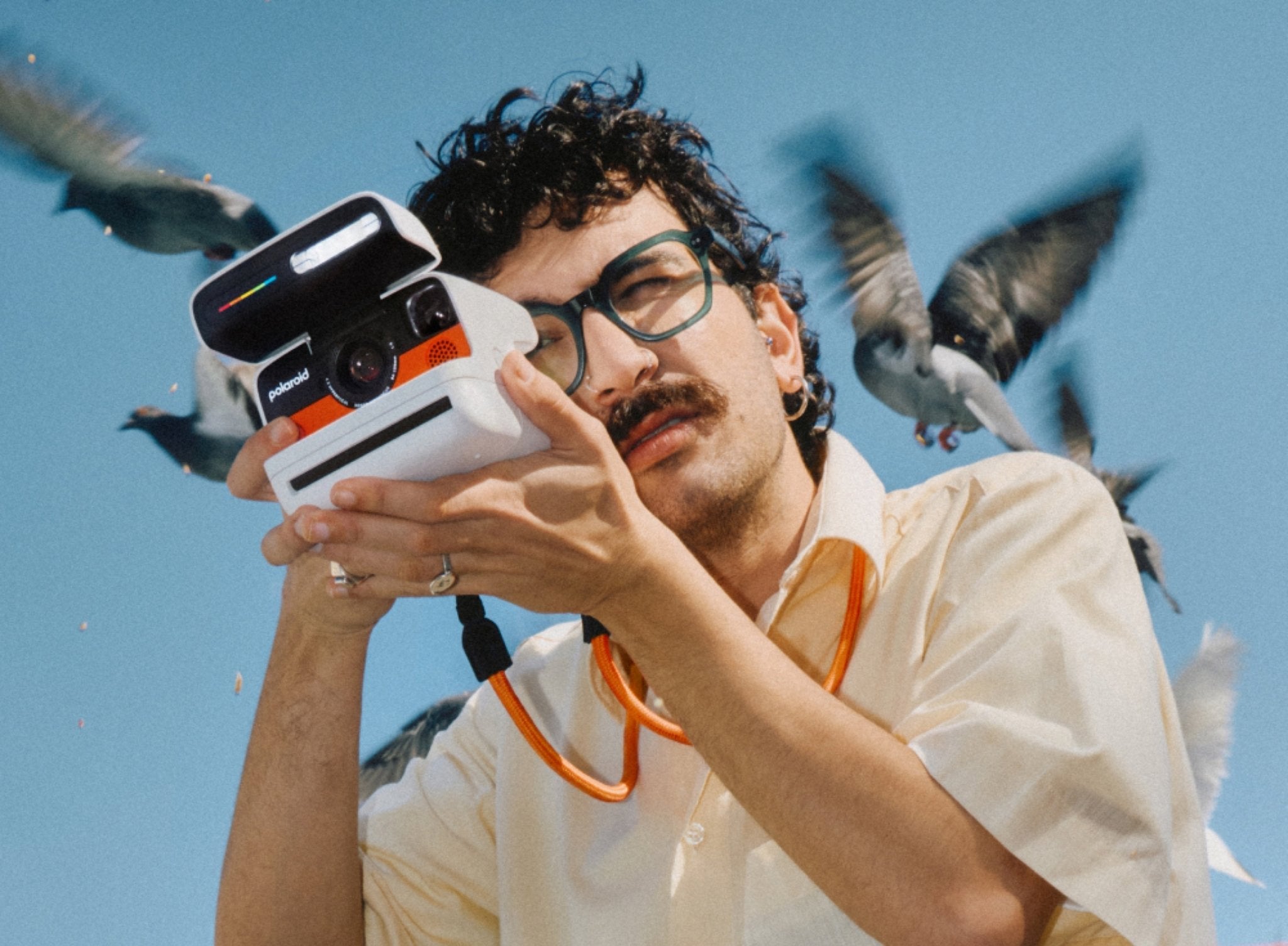 Polaroid Flip Instant Camera Black - BangOn