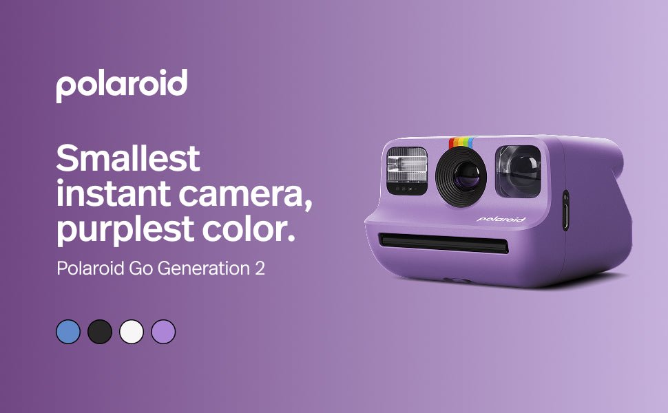 Polaroid Go Generation 2 – Purple Instant Camera - BangOn