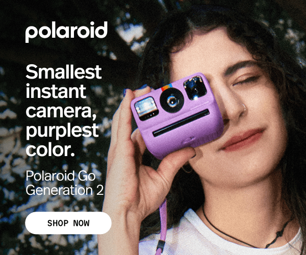 Polaroid Go Generation 2 – Purple Instant Camera - BangOn