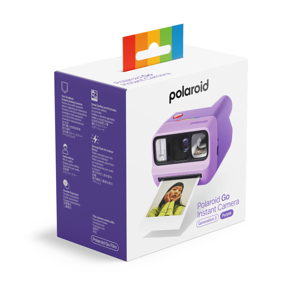 Polaroid Go Instant Camera Generation 3 - Purple - BangOn