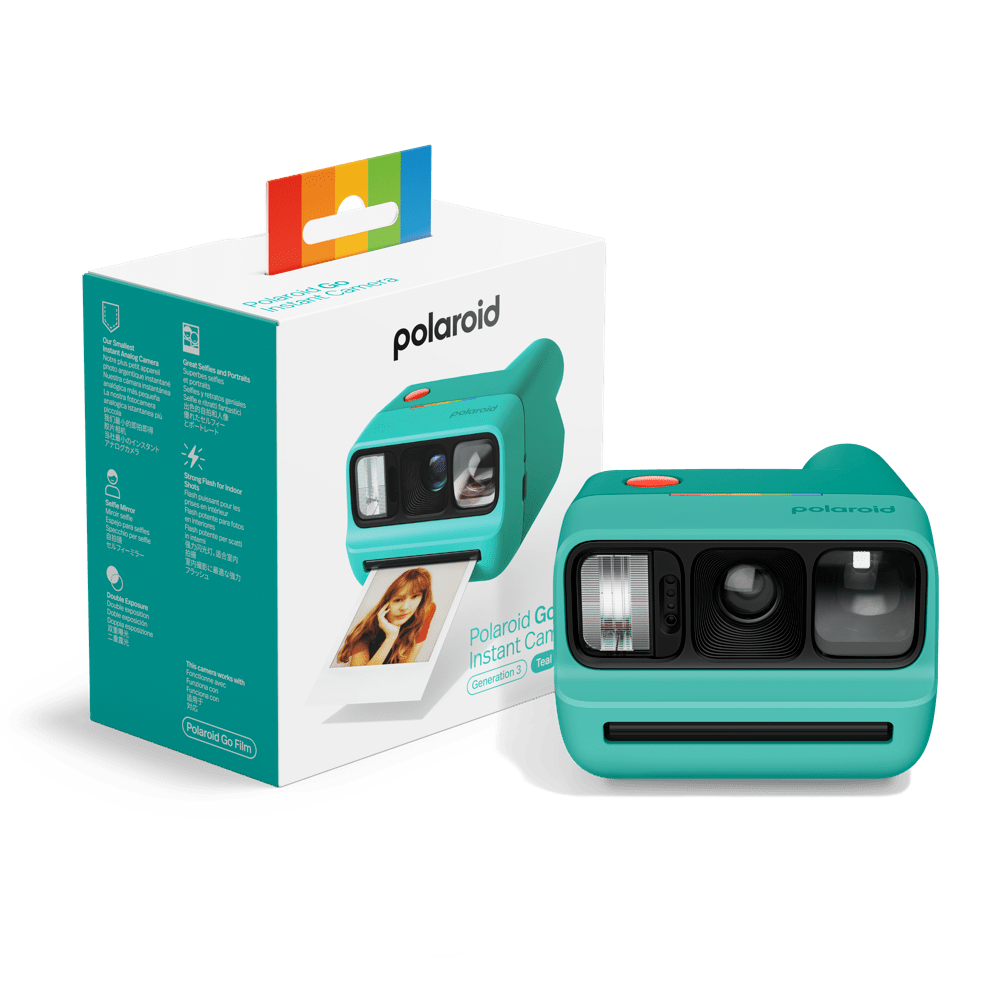 Polaroid Go Instant Camera Generation 3 - Teal - BangOn