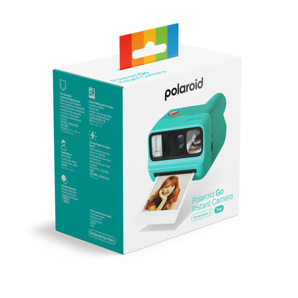 Polaroid Go Instant Camera Generation 3 - Teal - BangOn