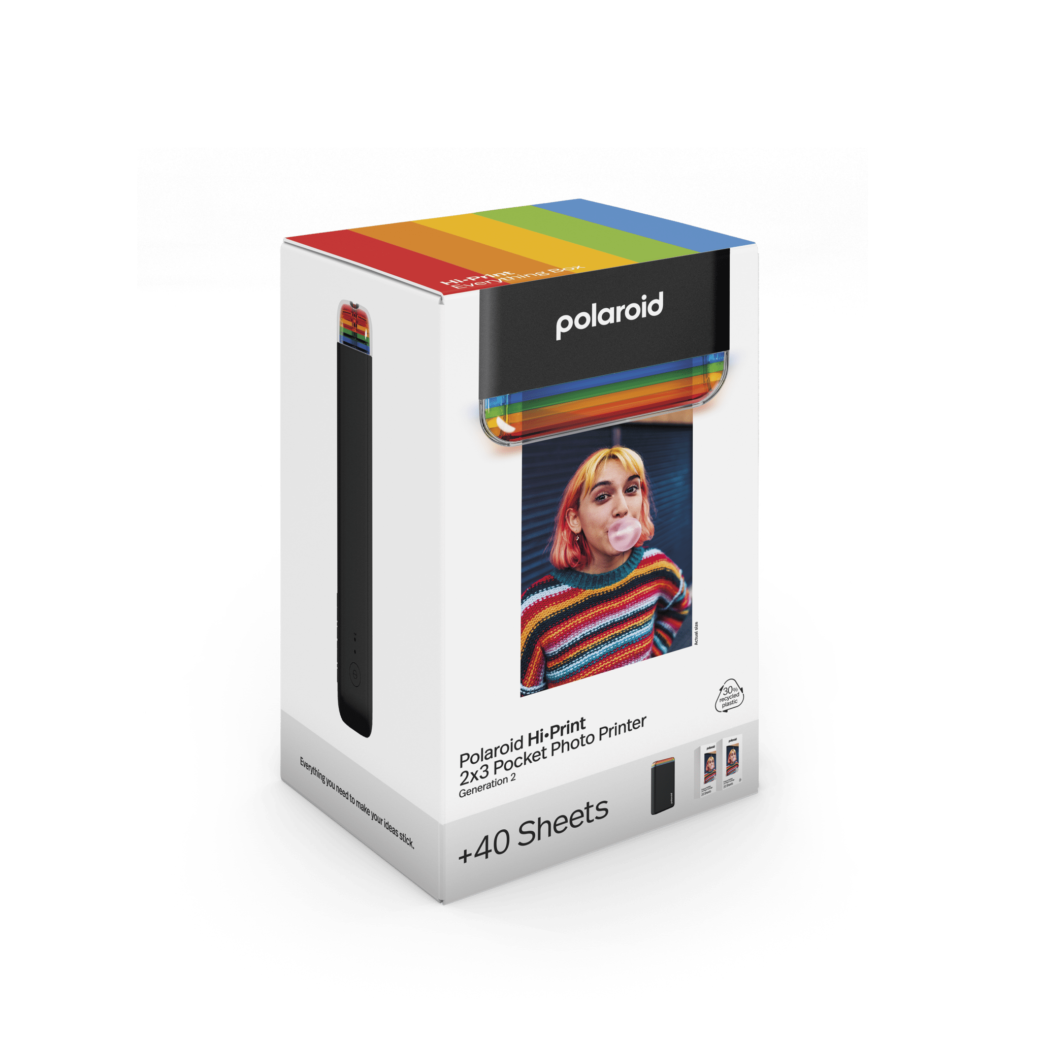 Polaroid Hi Print 2x3 Generation 2 EB Everything Box Black Pocket - BangOn