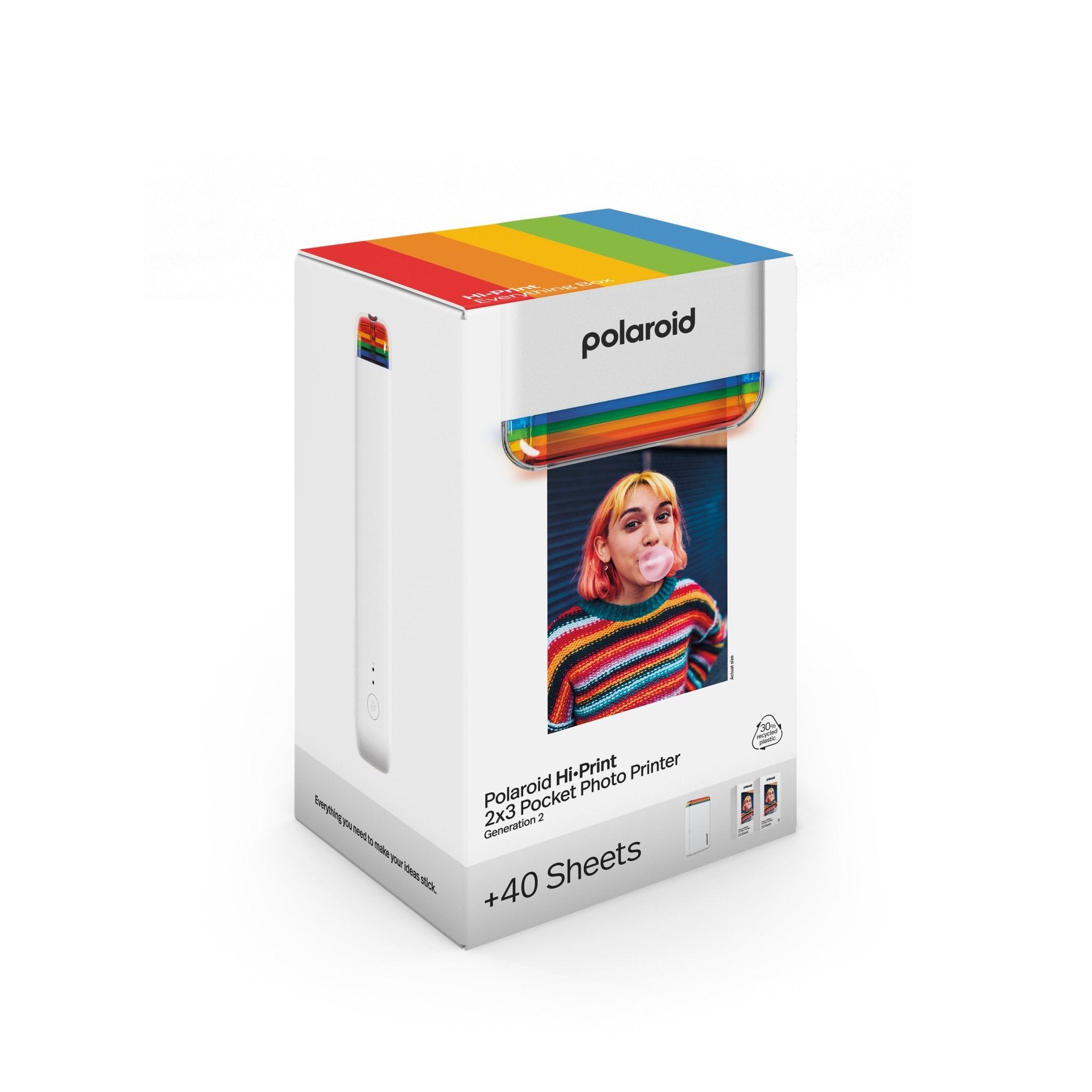 Polaroid Hi Print 2x3 Generation 2 EB Everything Box White Pocket - BangOn