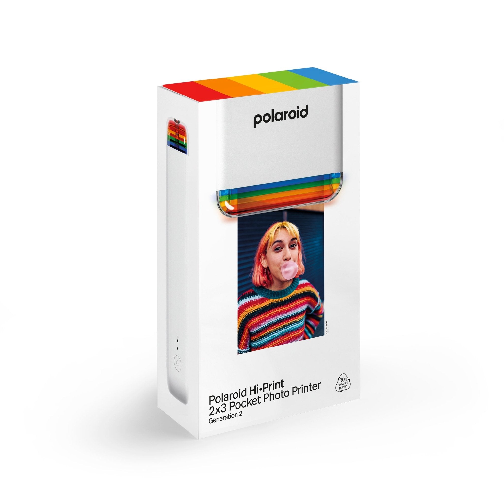 Polaroid Hi·Print 2x3 Pocket Photo Printer Gen 2 Portable Instant Camera Photo Printer White 009128 - BangOn