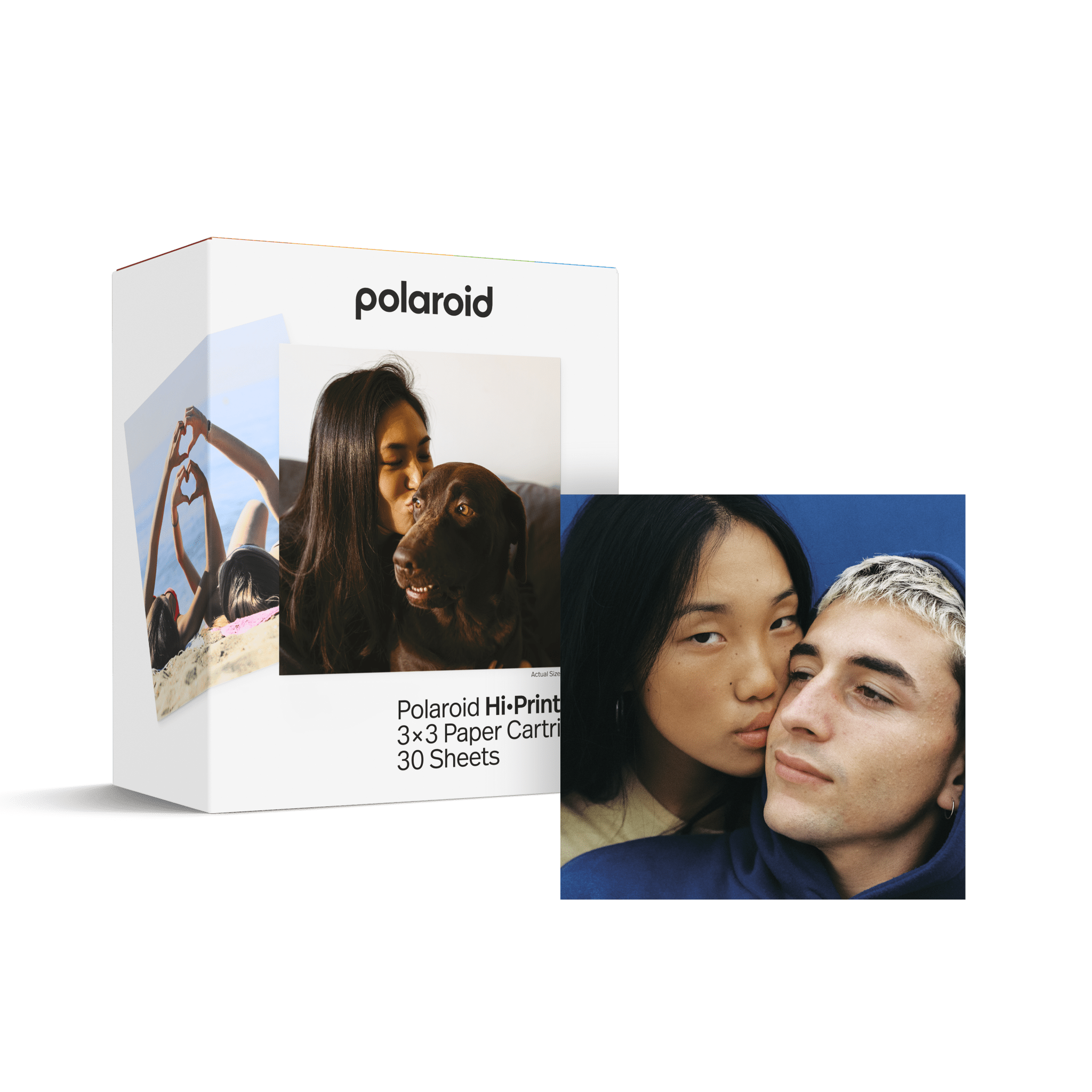 POLAROID HiPrint 3x3 Paper Cartridge - 30 Sheets 006646 - BangOn