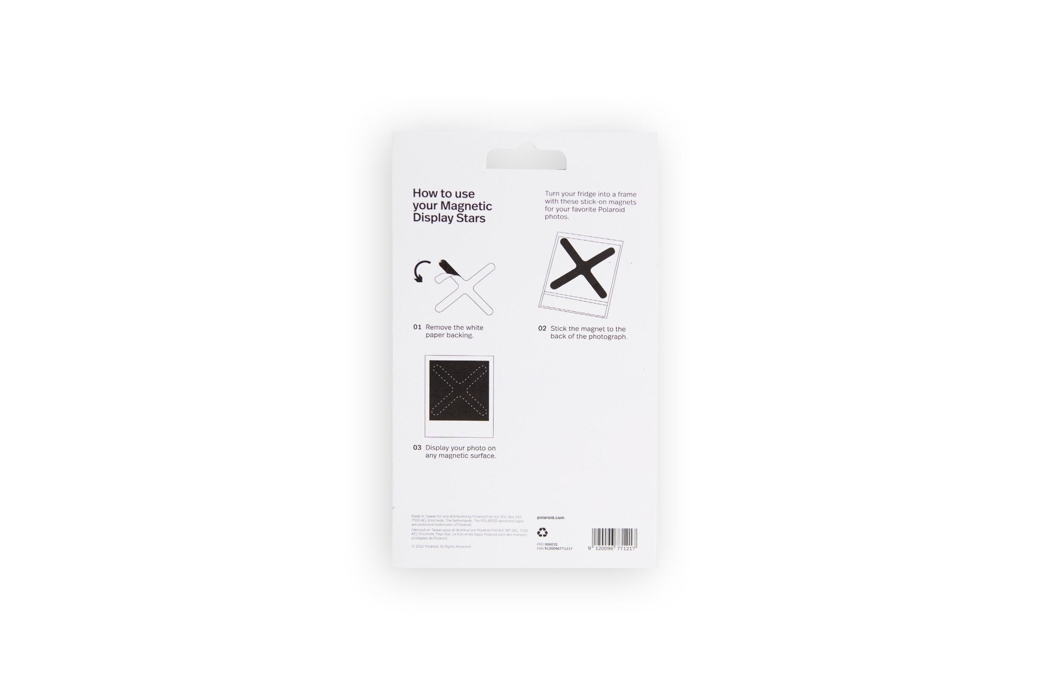 Polaroid Instant Camera Magnetic Sticker Star - BangOn