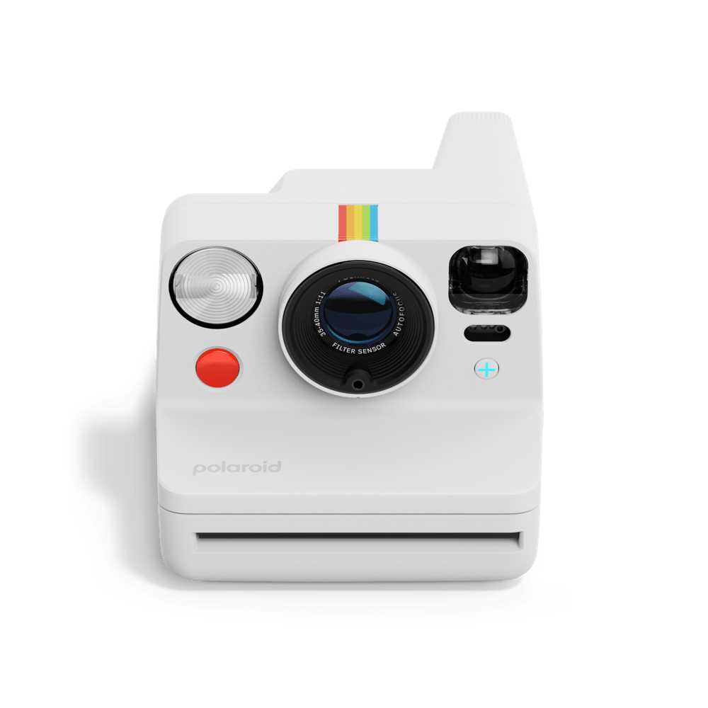 Polaroid Now+ Generation 3 EB Starter Set - White Instant Camera - BangOn
