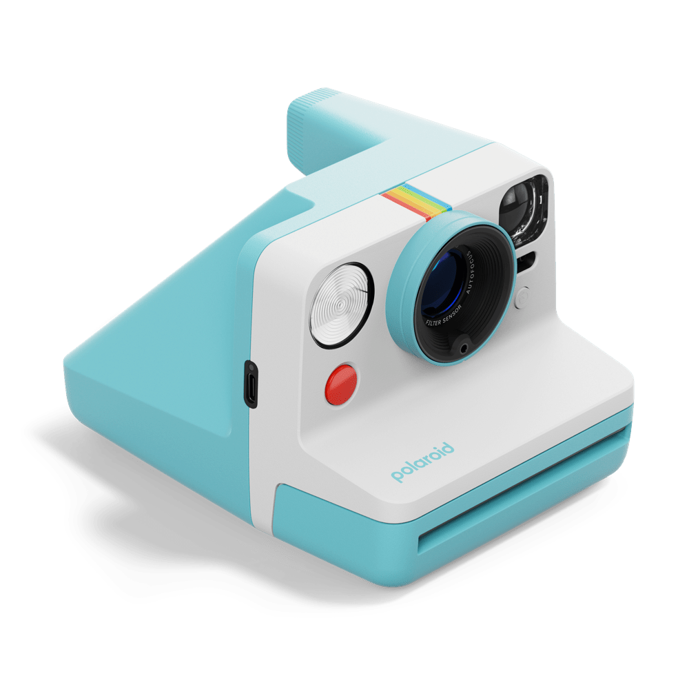 Polaroid Now+ Generation 3 Gen 3 i - Type Instant Camera – Arctic Blue - BangOn