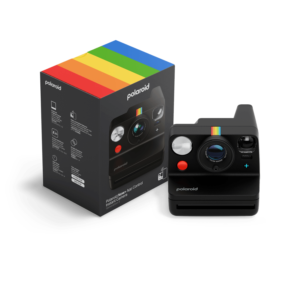 Polaroid Now+ Generation 3 Gen 3 i - Type Instant Camera – Black 9160 - BangOn