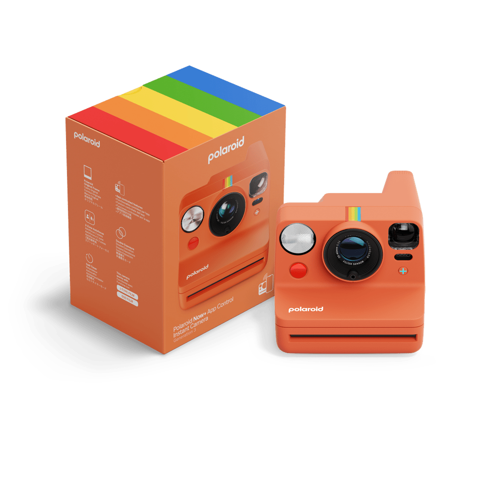 Polaroid Now+ Generation 3 Gen 3 i - Type Instant Camera – Coral - BangOn