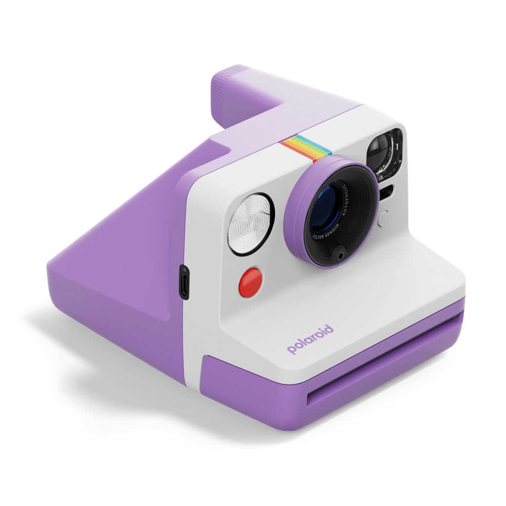 Polaroid Now Generation 3 Gen 3 i - Type Instant Camera - Purple/White - BangOn