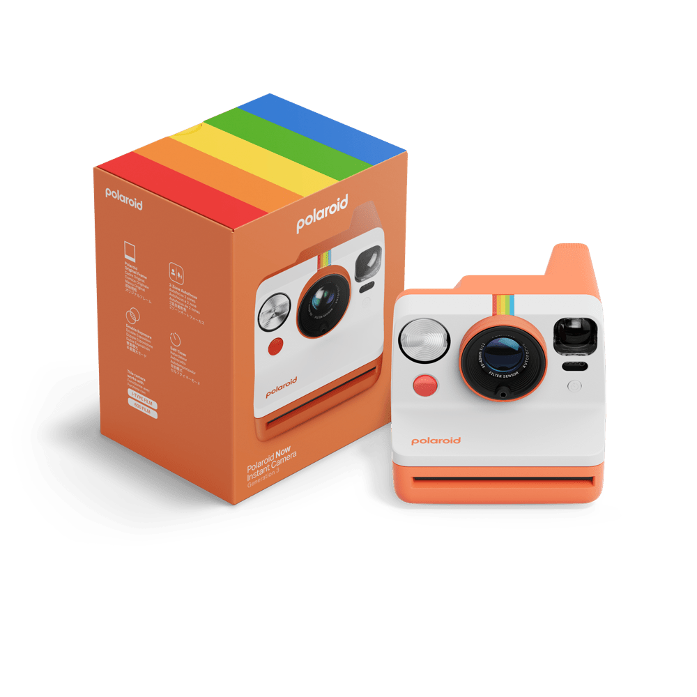 Polaroid Now Instant Camera Generation 3 – Coral - BangOn