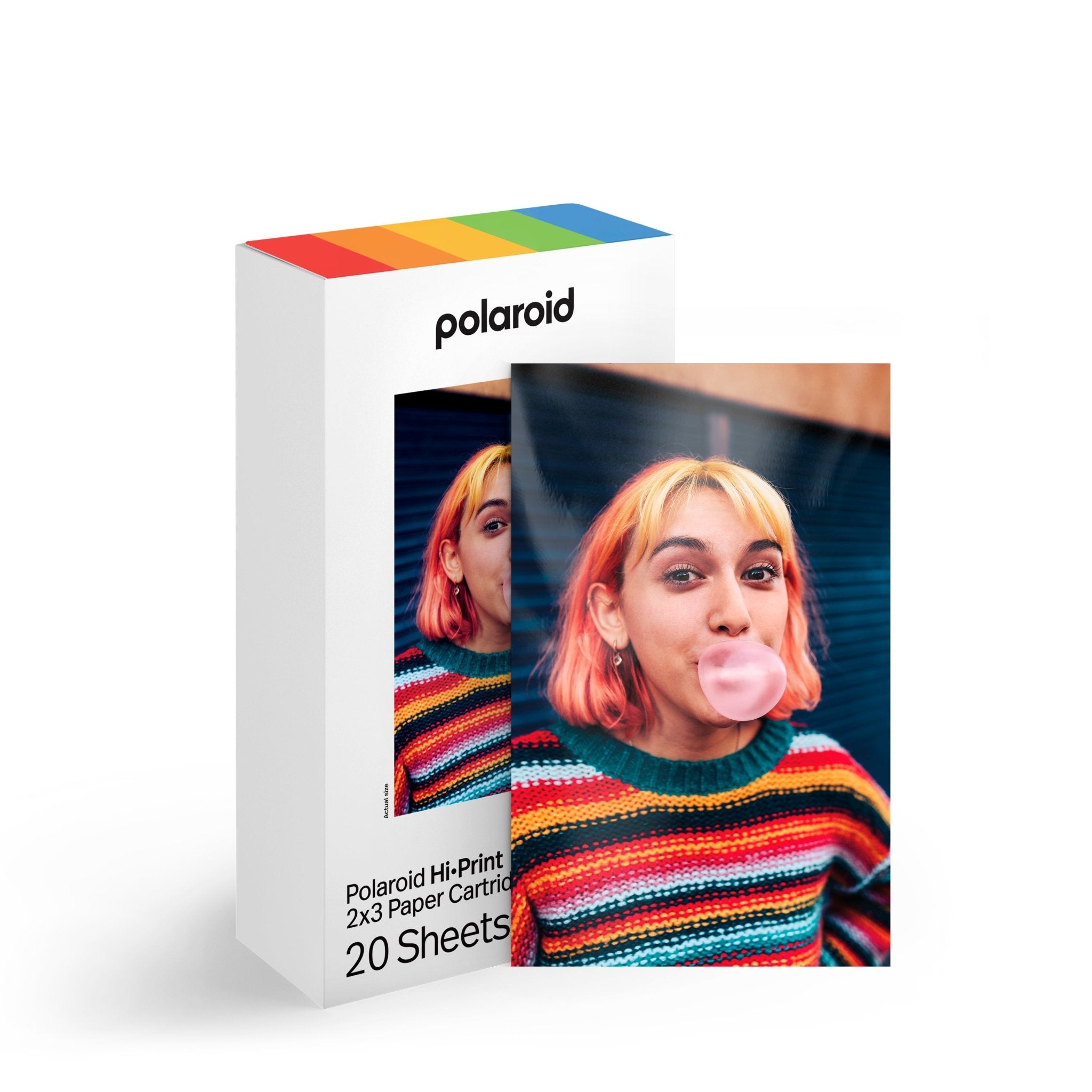 Polaroid Photo Printer Hi·Print 2×3 Paper Cartridge - 20 Sheets Instan - BangOn