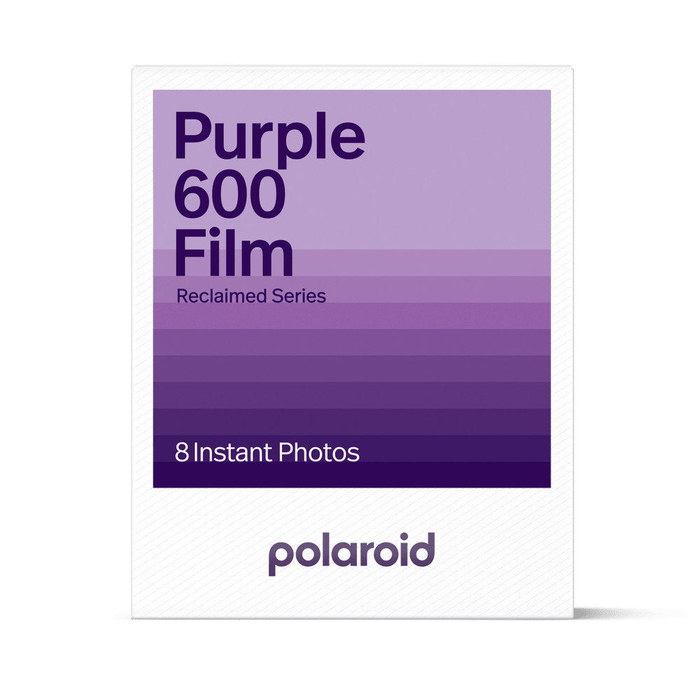 POLAROID Purple Film for 600 - Reclamed Series 006616 - BangOn