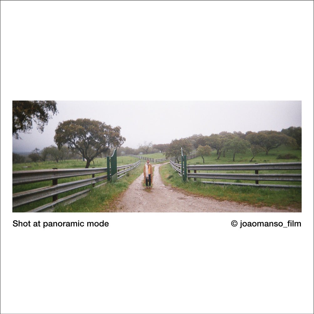 RETO PANO 35mm Film Camera Sheer White - BangOn