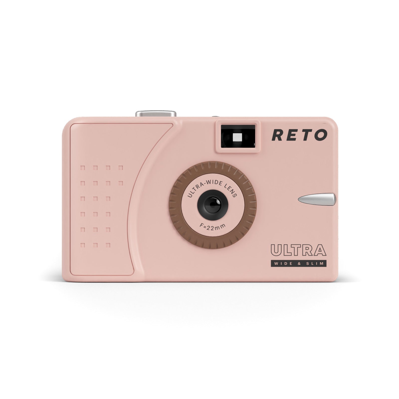 RETO Ultra Wide Slim Film Camera Pastel Pink - BangOn