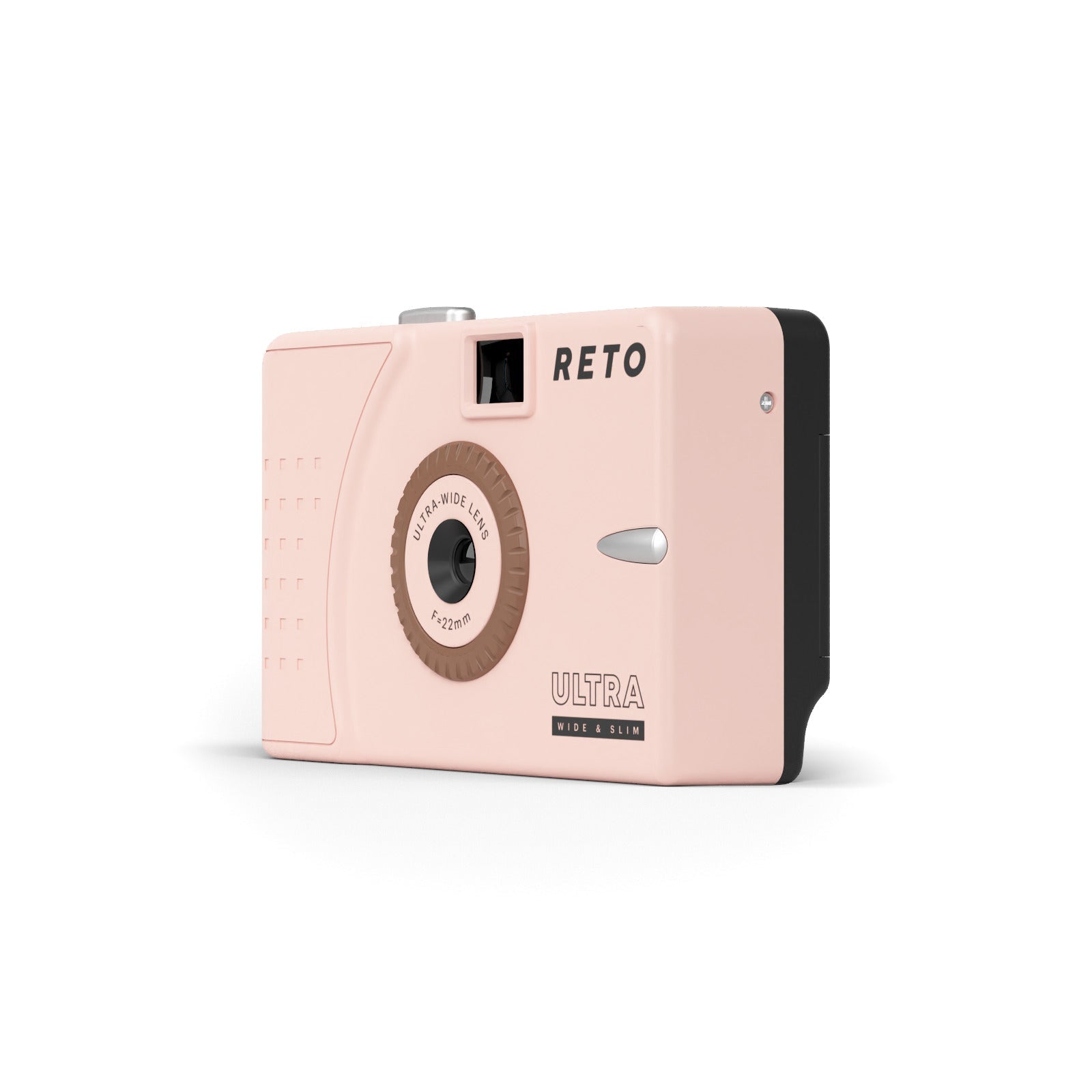 RETO Ultra Wide Slim Film Camera Pastel Pink - BangOn