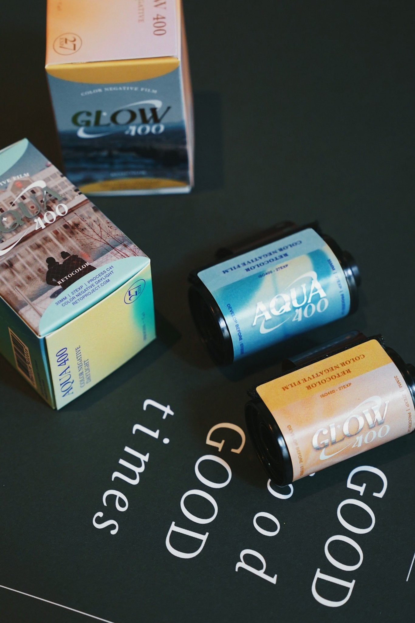 Retocolor Glow 400 35MM COLOR NEGATIVE FILM 27EXP Film Camera - BangOn