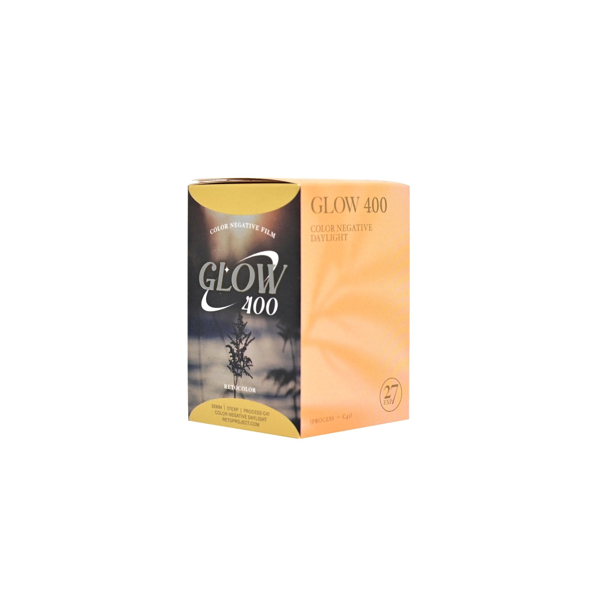 Retocolor Glow 400 35MM COLOR NEGATIVE FILM 27EXP Film Camera - BangOn
