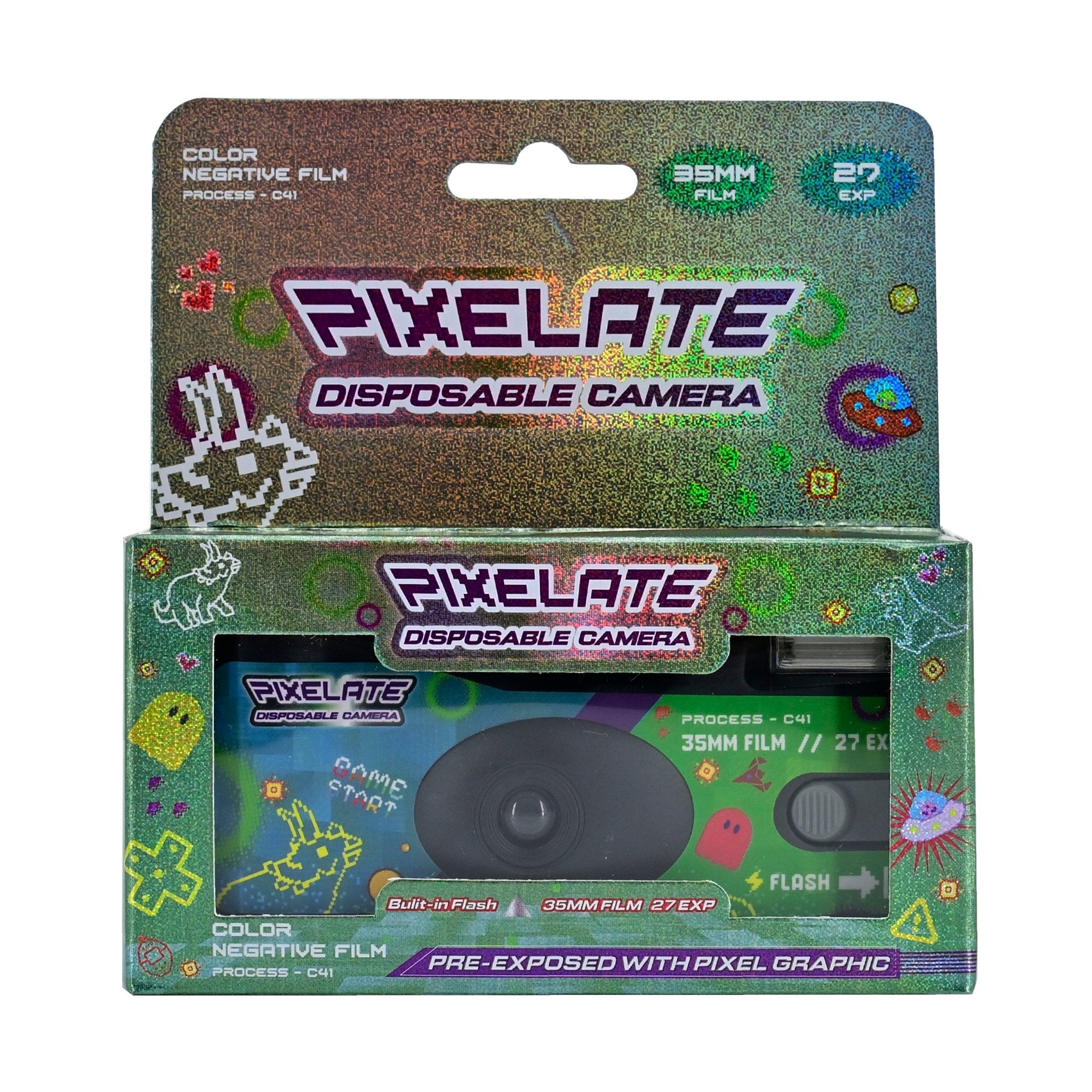 Retocolor Pixelate 400 35MM Disposable Film Camera 27EXP *NEW - BangOn