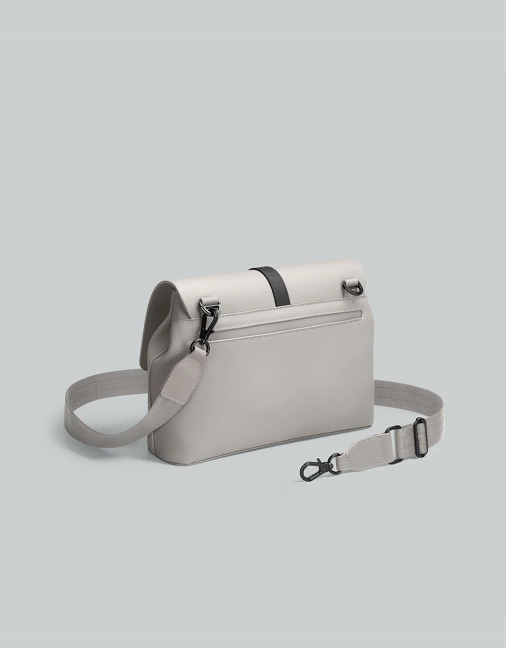 Gaston Luga Spläsh Crossbody Medium-Taupe