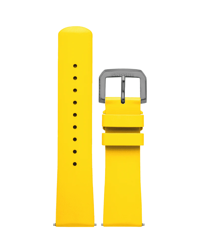 UNDONE 22mm rubber Strap | Bang On - BangOn