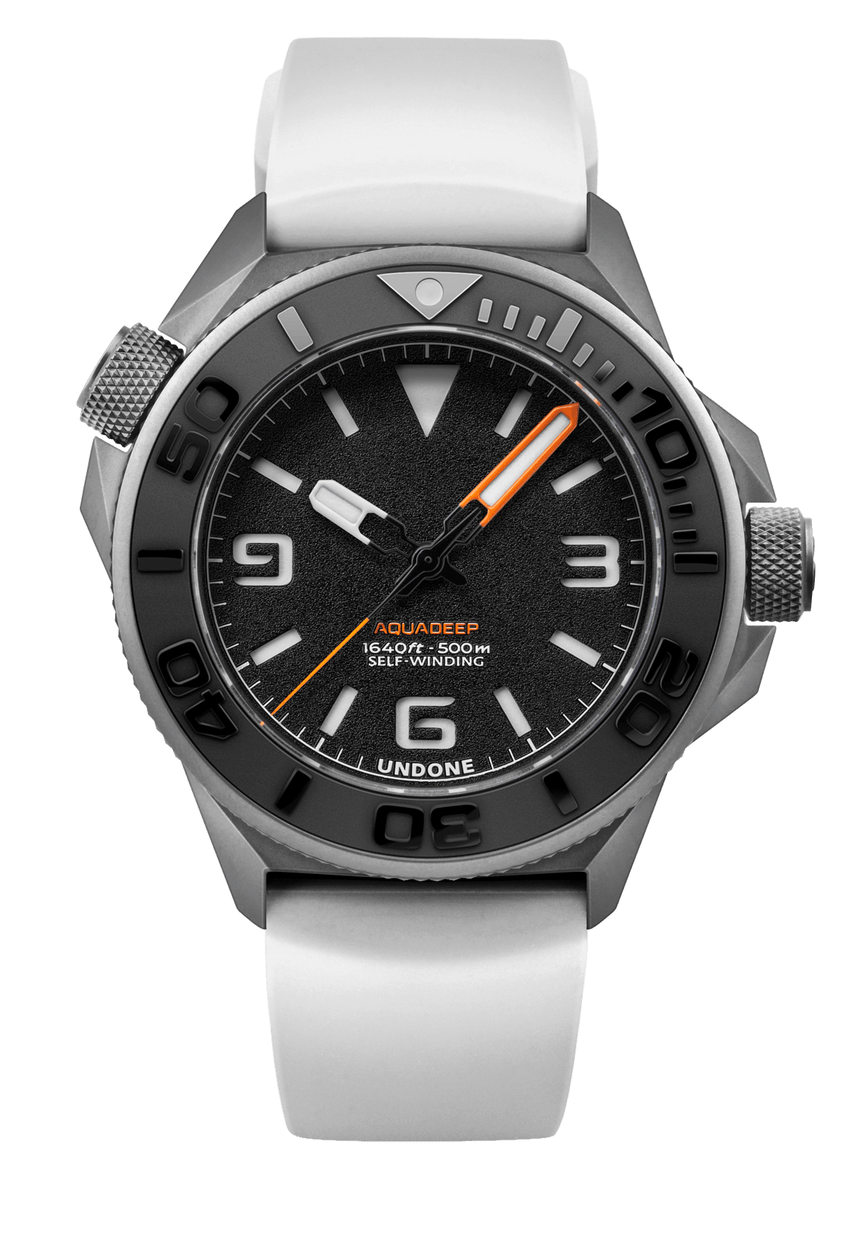 Undone Aquadeep Signal White Automatic Watch - BangOn