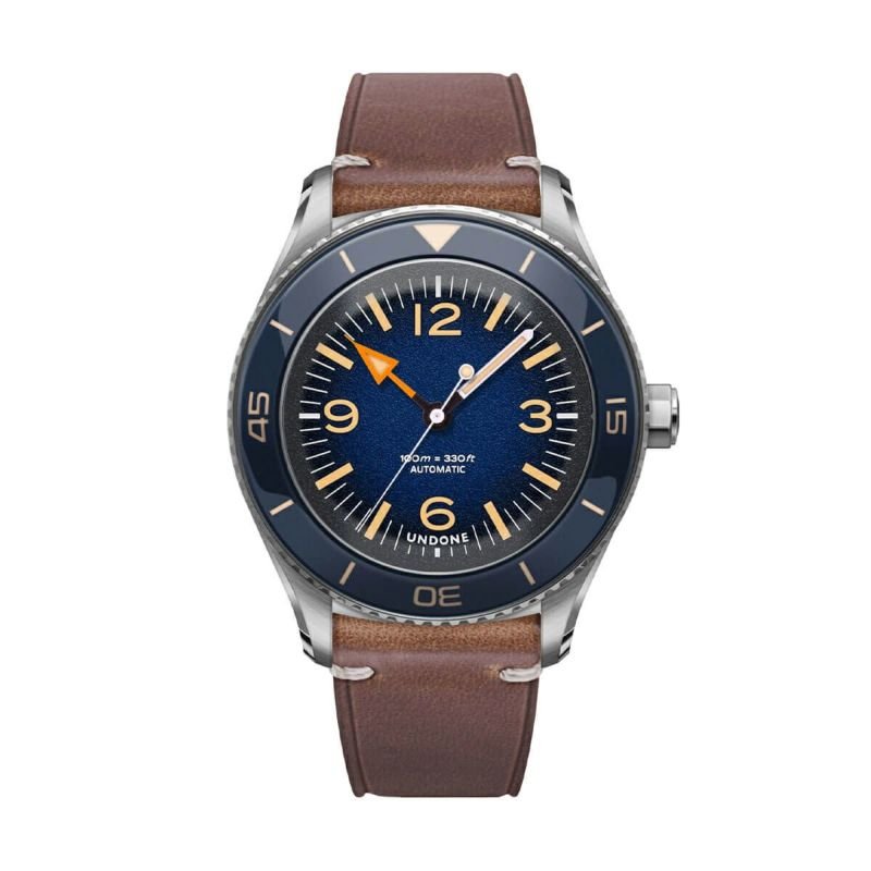 UNDONE Basecamp Bronze Classic Blue Watch - BangOn