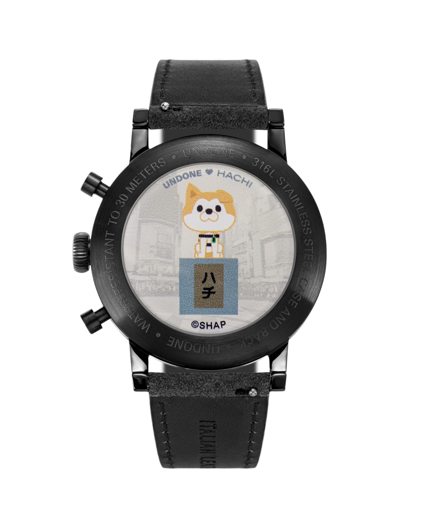 UNDONE x Shibuya Hachi Pawfect Black Watch - BangOn