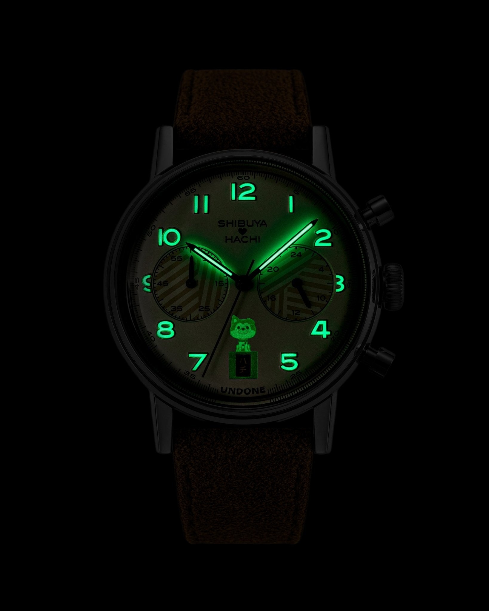 UNDONE x Shibuya Hachi Pawfect Black Watch - BangOn