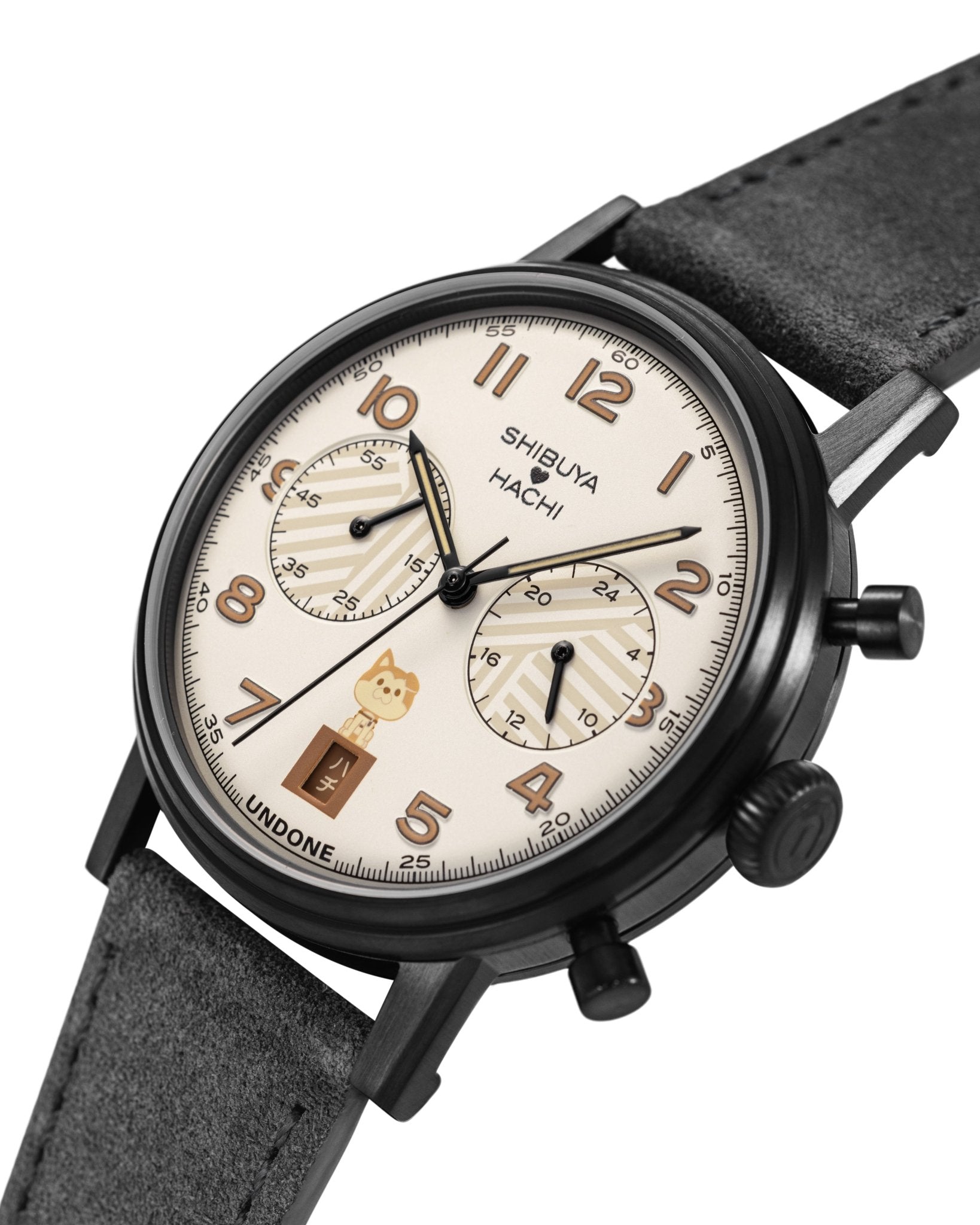 UNDONE x Shibuya Hachi Pawfect Black Watch - BangOn